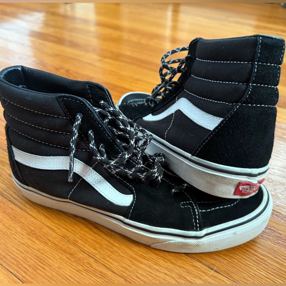Vans Classic Black and White High-Tops